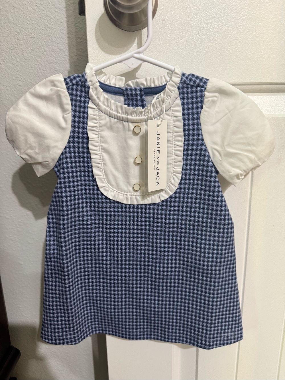 NWT Janie & Jack Houndstooth Dress